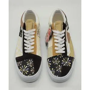 VANS Old Skool Divine Energy Patchwork Skate Shoes VN0A7Q4PAS0 VANS Old Skool Divine Energy Patchwork Skate Shoes  main image 4